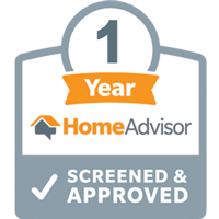 HomeAdvisor service badge