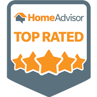 HomeAdvisor Top Rated badge